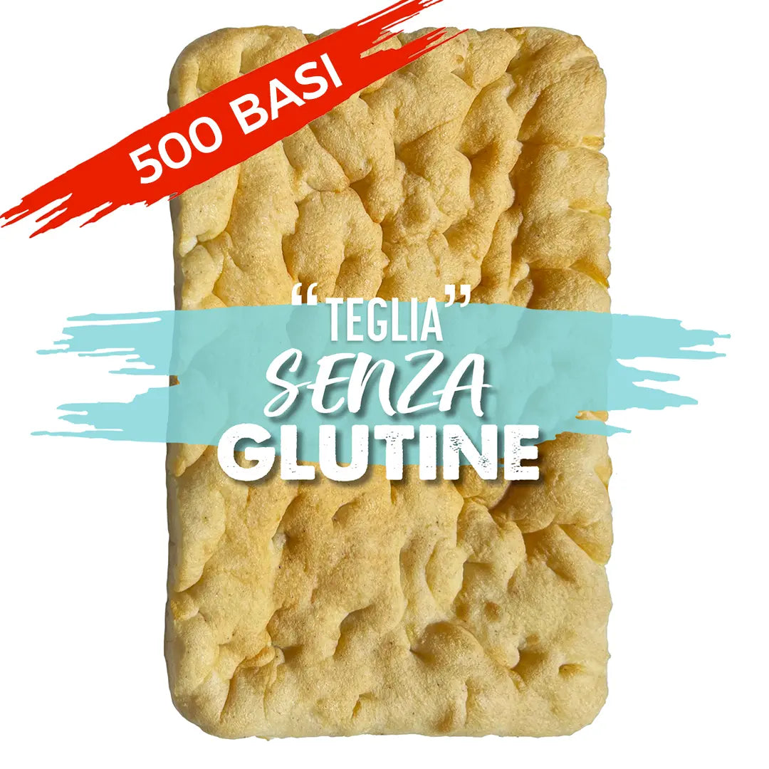 Teglia Romana SENZA GLUTINE E LATTOSIO